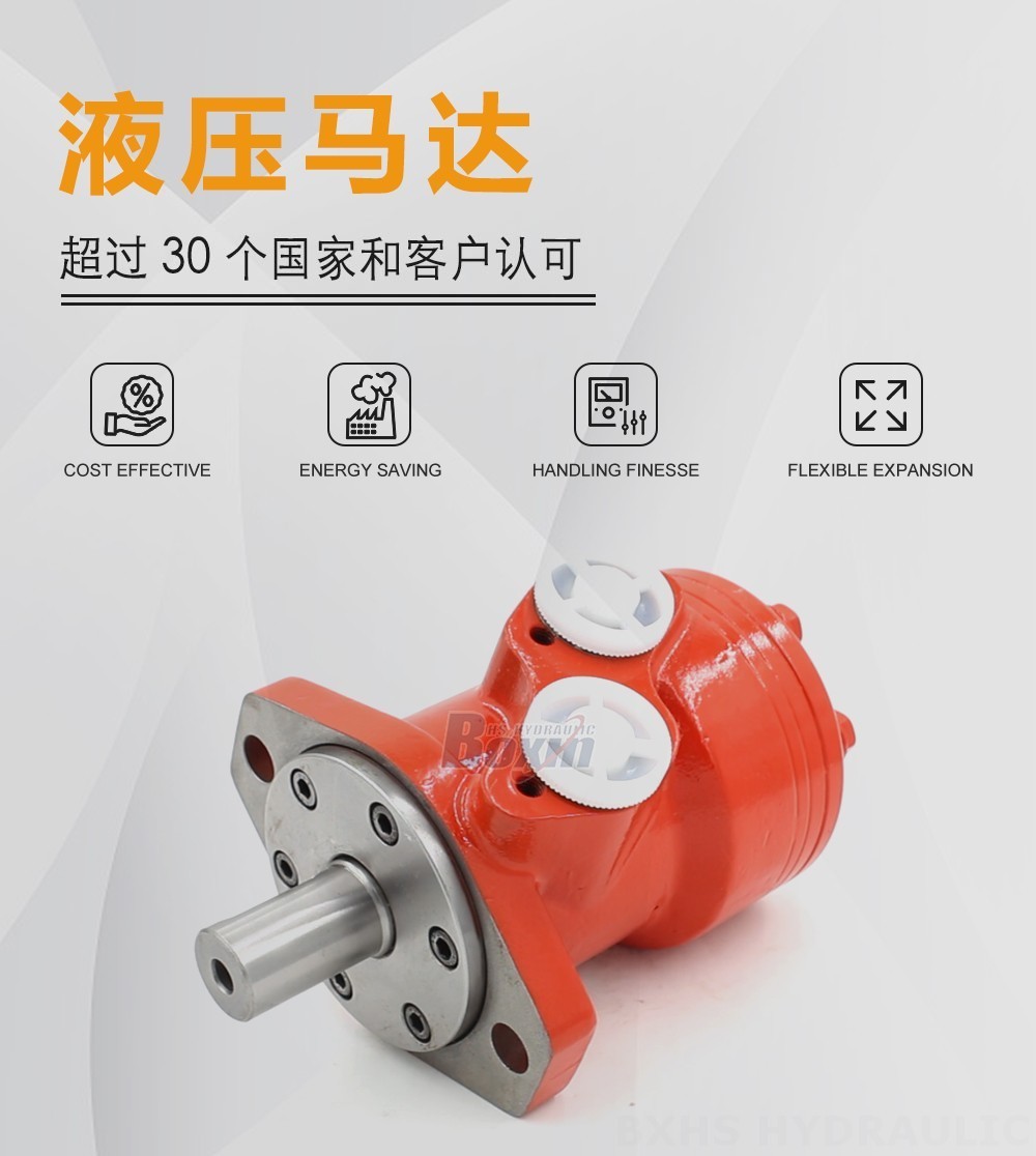 BMR摆线液压马达-3 80 毫升/转 53 Lpm 液压马达